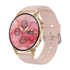 BEARSCOME Watch 3 Pro Smartwatch Blood sugar/Blood pressure/heart rate monitoring/NFC - Rose gold silicone