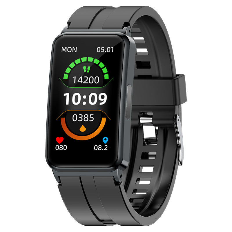 BEARSCOME BCEP01 ECG HRV GLU Surveillance Montre Intelligente, SpO2/Sommeil, Musique, Étanche, Réception Message/Appelant, Soins Féminins