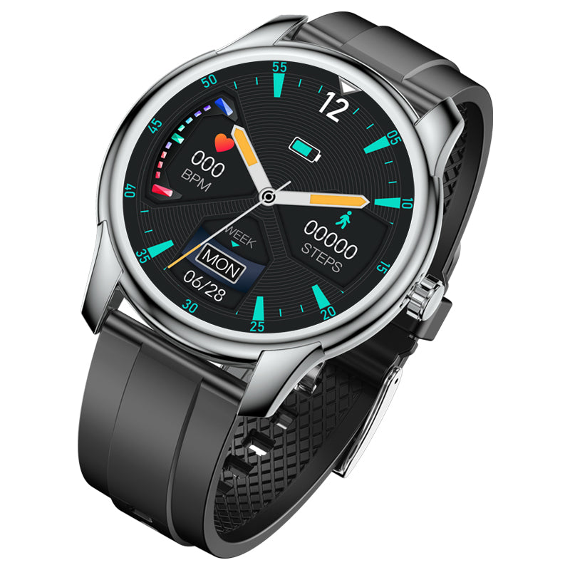 BEARSCOME BCW9 Surveillance de la fréquence cardiaque et de la pression artérielle Bluetooth Smartwatch