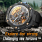 Bearscome Military Grade Bluetooth Call Message Heart Rate Blood Pressure Blood Oxygen Music Multi-sport Smartwatch