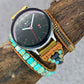 Imperial Stone Bead Hand-Woven Watch With Bohemian Style