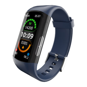 BEARSCOME BCV3E Bracelet intelligent de surveillance de l'oxygène sanguin ECG