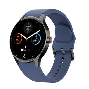 Bearscome Y80 montre intelligente glycémie appel Bluetooth tension artérielle fréquence cardiaque surveillance de l'oxygène sanguin jouer de la musique 