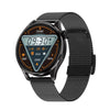 Bearscome Q3 Max Blood glucose oxygen blood pressure monitor Compass altitude barometric function. - Q3 Max Black Steel