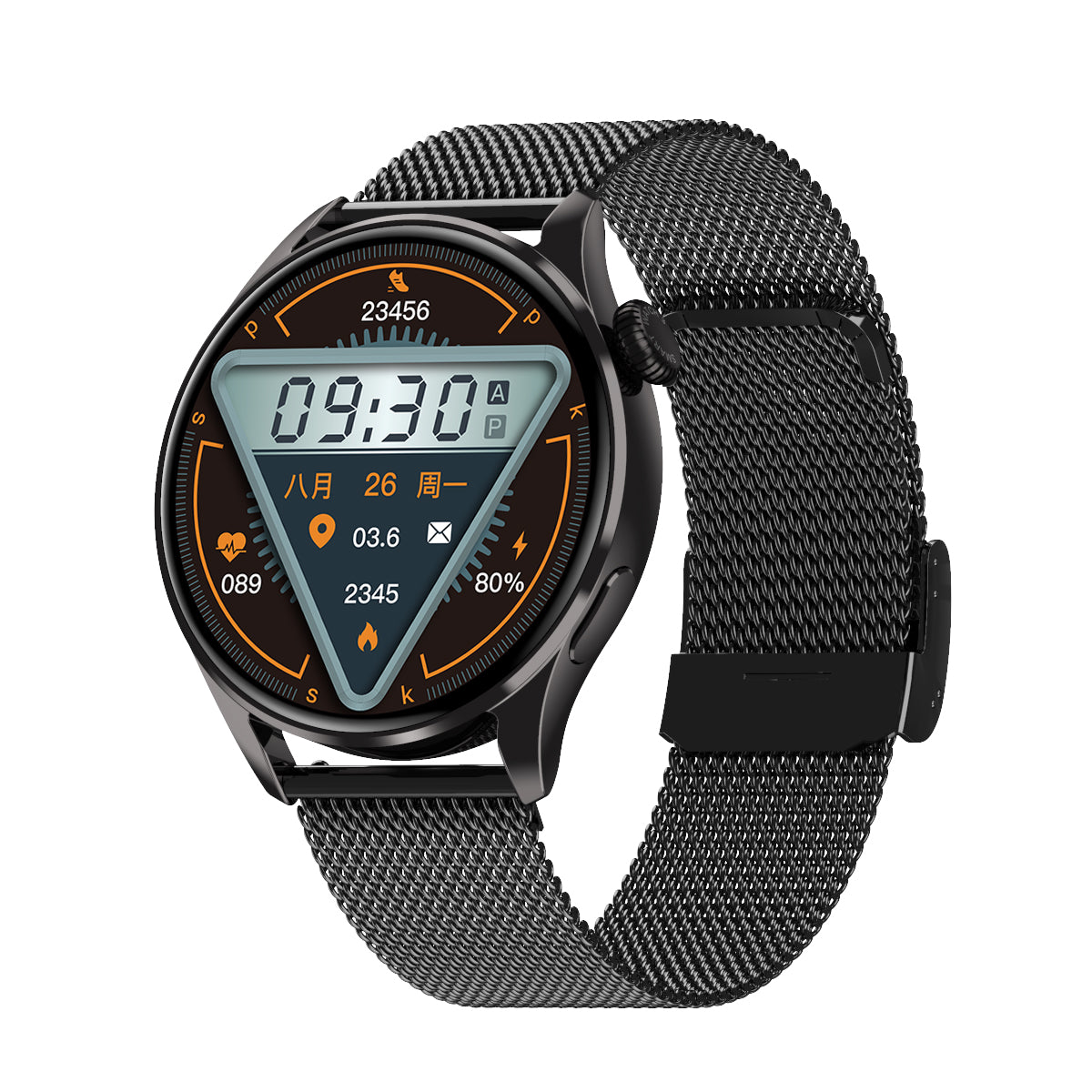 Bearscome Q3 Max Blood glucose oxygen blood pressure monitor Compass altitude barometric function.