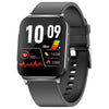 Bearscome  HD ECG/EKG Blood Glucose Health Monitoring Smart Sports Watch For man or women - Black