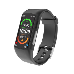 BEARSCOME BCV3E Bracelet intelligent de surveillance de l'oxygène sanguin ECG