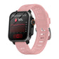 BEARSCOME VEE Bluetooth appel ECG/EKG oxygène sanguin fréquence cardiaque surveillance de la glycémie musique SmartWatch 