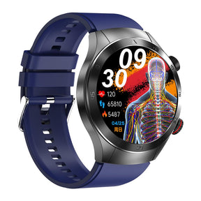 Bearscome Laser therapy smart watch ecg blood glucose blood oxygen uric acid lipid monitoring