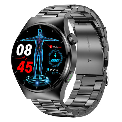 Bearscome F320 Laser therapy smart watch blood glucose blood oxygen uric acid lipid monitoring