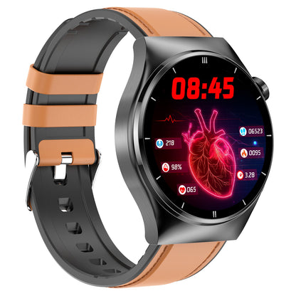 Bearscome F320 Laser therapy smart watch blood glucose blood oxygen uric acid lipid monitoring