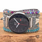 Imperial Stone Bead Hand-Woven Watch With Bohemian Style