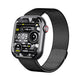 BEARSCOME BCY9Pro Pression artérielle Fréquence cardiaque Oxygène sanguin Surveillance de la glycémie Bluetooth Parler Jouer Musique Santé Étanche Smartwatch 