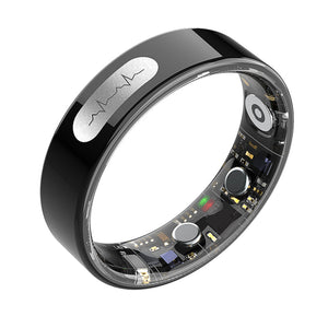 Bearscome R08 Blood Glucose ECG/EKG Blood Pressure Monitoring AI Health Analysis Smart Ring