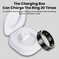 Bearscome R12 Ceramic Blood Sugar Blood Pressure Blood oxygen Sleep Monitoring Waterproof Smart Ring