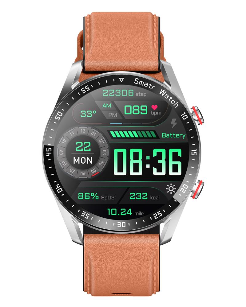 Bearscome ECG+PPG blood pressure blood oxygen sleep monitoring Bluetooth smart watch