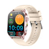 Bearscome P07 AI Analysis ECG Blood glucose Blood Oxygen monitoring Flashlight SOS Smartwatch - Beige