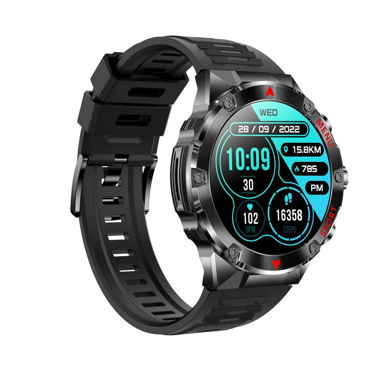 BEARSCOME HIGH-END AMOLED screen Blood oxygen blood Pressure Sleep monitoring 150+ SPORTS modes SMARTWATCH