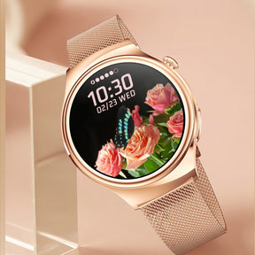 Bearscome P02 ECG/EKG Blood glucose Blood pressure Blood oxygen Uric acid Monitoring Smartwatch