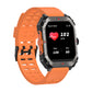 Bearscome H22 Indestructible Sports de plein air Smartwatch Fréquence cardiaque Oxygène sanguin Rappel d'appel Bluetooth Musique