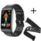 BCBEARSCOME E600 ECG HRV glycémie pression artérielle oxygène sanguin détection du sommeil HD Bluetooth Bracelet intelligent