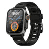 BEARSCOME VEE PRO Rugged Sports Smartwatch for Body composition /ECG/ Blood sugar/Blood pressure/heart rate monitoring - VEE Black Silicone