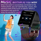 BEARSCOME BCKS01 Smartwatch NFC Glycémie Fréquence Cardiaque Pression Artérielle Bluetooth Montre de Sport Intelligente 