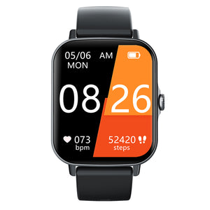 Bearscome BCF107 glycémie pression artérielle fréquence cardiaque oxygène sanguin surveillance du sommeil Bluetooth appel étanche Smartwatch