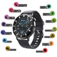 Bearscome BCF22R Blood Glucose Bluetooth Calling Fitness Health Monitoring Smartwatch