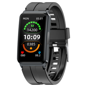 BEARSCOME BCEP01 ECG HRV GLU Surveillance Montre Intelligente, SpO2/Sommeil, Musique, Étanche, Réception Message/Appelant, Soins Féminins