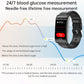 BCBEARSCOME E600 ECG HRV glycémie pression artérielle oxygène sanguin détection du sommeil HD Bluetooth Bracelet intelligent