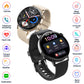 Bearscome BCF22R Blood Glucose Bluetooth Calling Fitness Health Monitoring Smartwatch